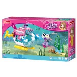 Sluban Building Set: Girls Dream - Submarine - 117pcs