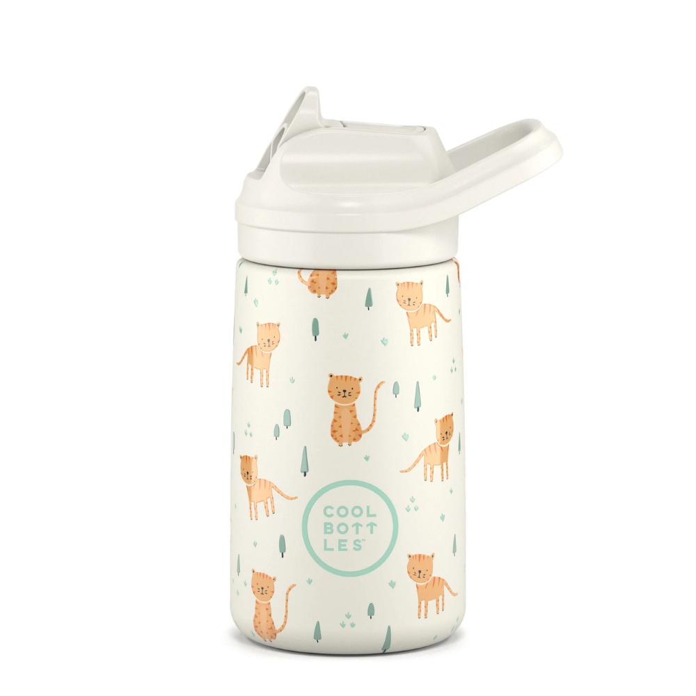 Cool Bottles - Kiddies Triple-Insulated Water Bottle - Whisker Kittens 350ml - Image 3