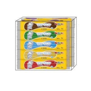 Toy Color - Plasticine Modelling Clay - Non-Drying - 10 Colours - 5kg (10x500g)