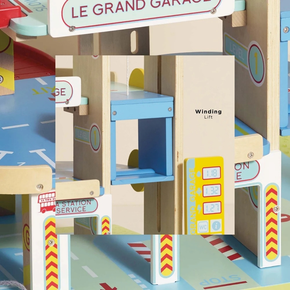 Le Toy Van - Le Grand Wooden Garage - Image 5