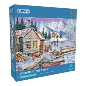 Gibsons - Winter at the Cabin - 1000 Piece Jigsaw Puzzle