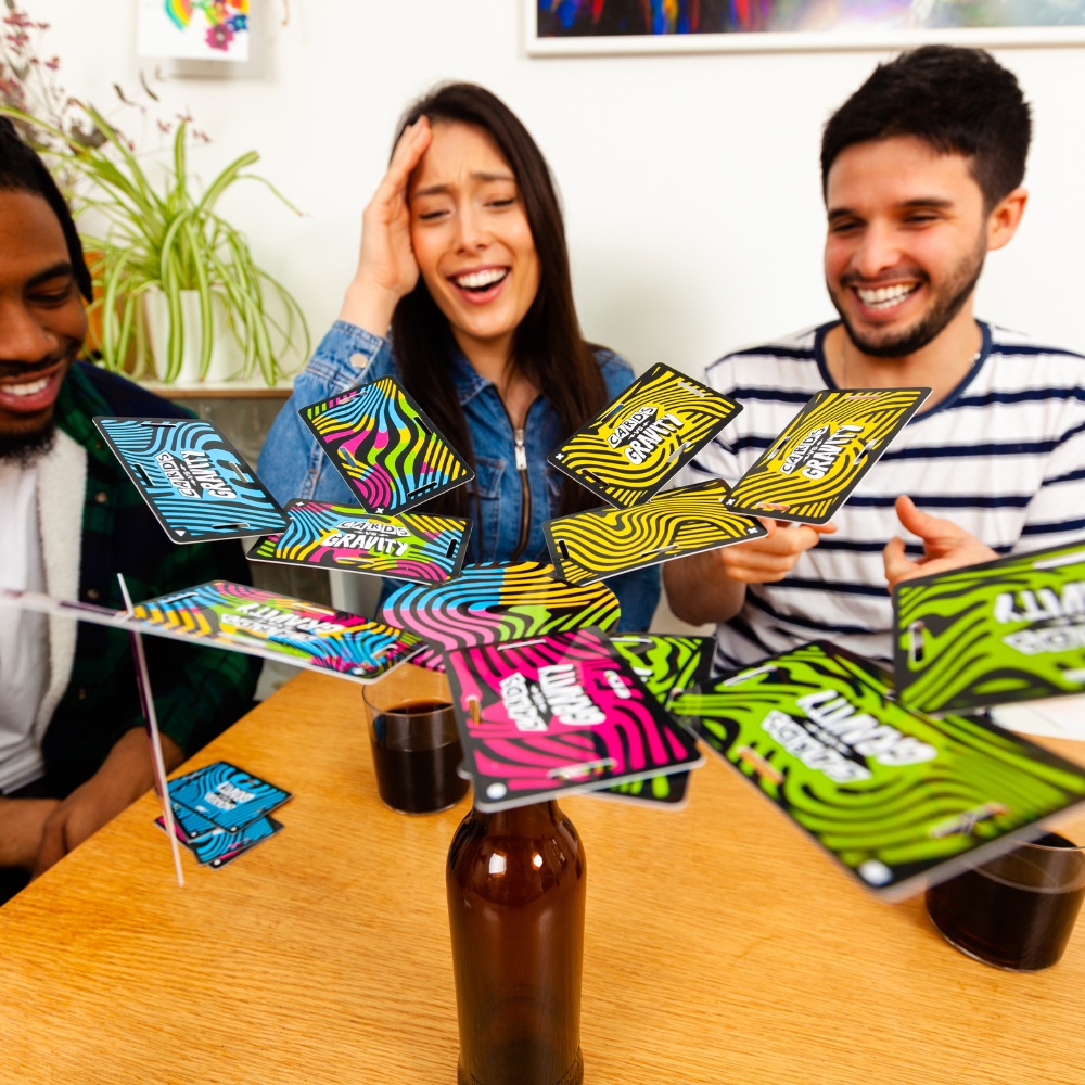 Big Potato Games - Cards vs Gravity Pro - The Card Balancing Party Game - 2+ Players - Image 2