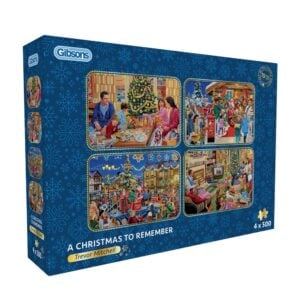 Gibsons - A Christmas to Remember - 4 x 500 Piece Jigsaw Puzzles