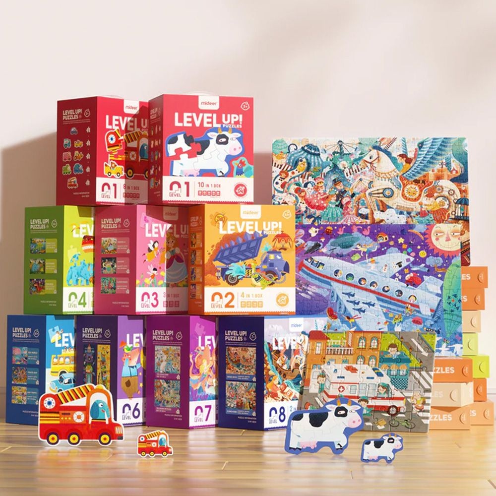 Mideer - Level Up Jigsaw Puzzle for Kids - 2-in-1 - Level 7 Song Of The Sea - Image 6