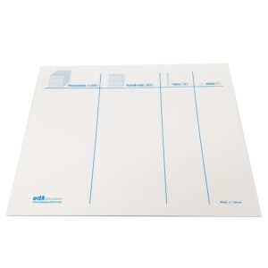 EDX Education - Base Ten Blocks - Workpad 25 Sheets Polybag