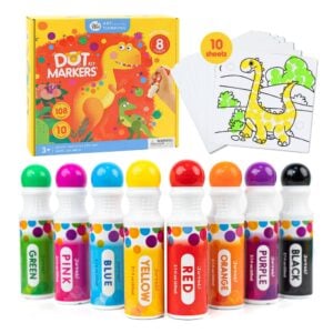 Jar Meló - Dot Painting Art Markers - 8 Colours