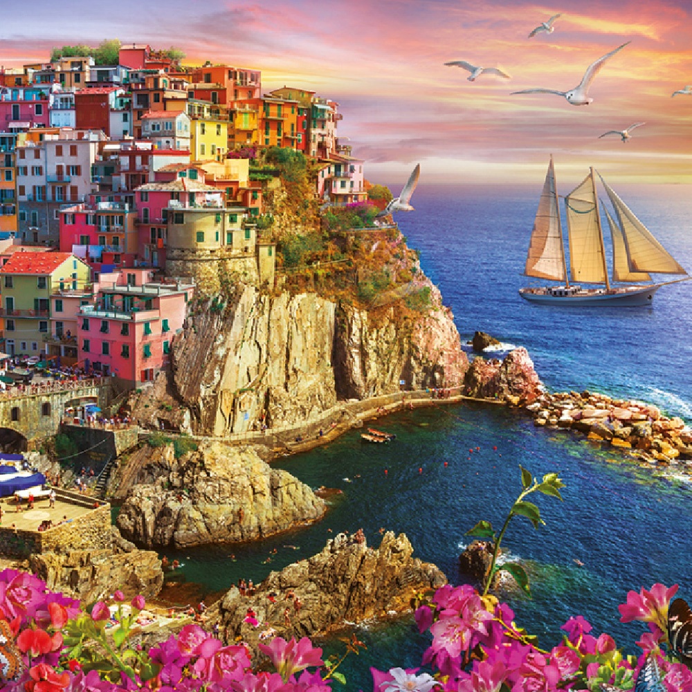 Gibsons - Dreaming of Cinque Terre - 1000 Piece Jigsaw Puzzle - Image 4
