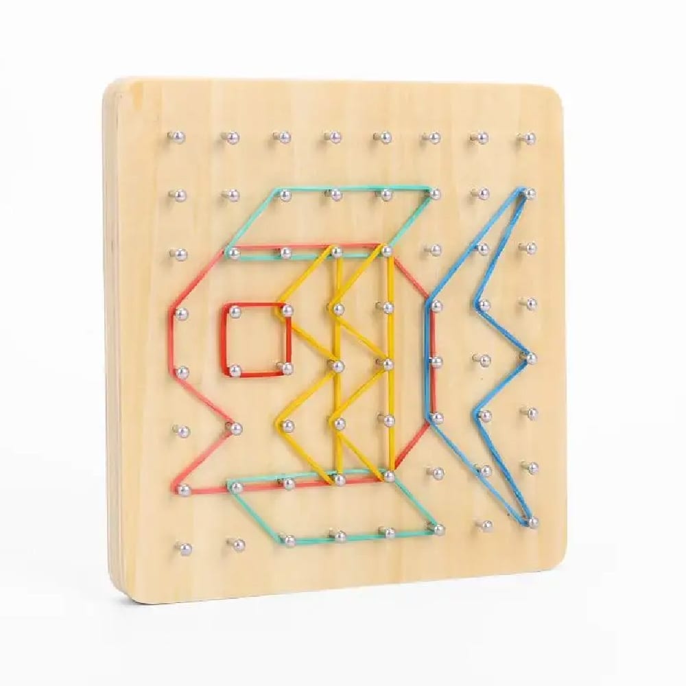 TookyToy - Creative Rubber Band: Fine Motor Geoboard Activity Set - Image 5