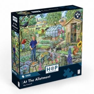 House of Puzzles - At The Allotment - 1000 Piece Jigsaw Puzzle