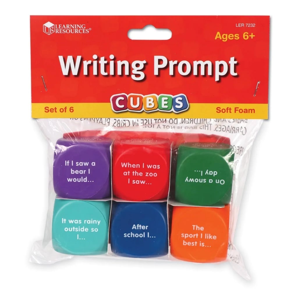 Learning Resources - Writing Prompt Cubes: Creative Storytelling Game Ages 6+ - Image 2