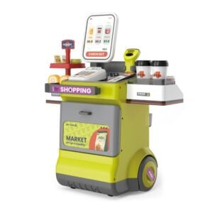 Cogo - Pretend & Play Grocery Store - Cash Register and Accessories - 48 Pieces-**