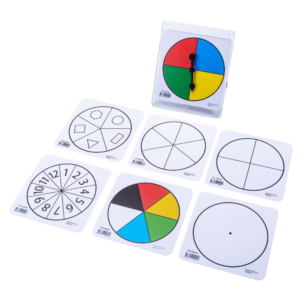 Greenbean - Swap & Spin Activity Spinner - Maths Learning Insert Set - 8pcs