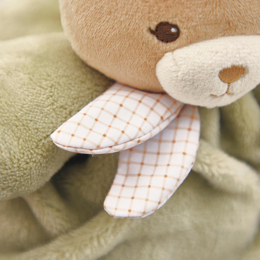 Kaloo - Soft Toy - Green Bear Patapouf - 17cm - Image 8