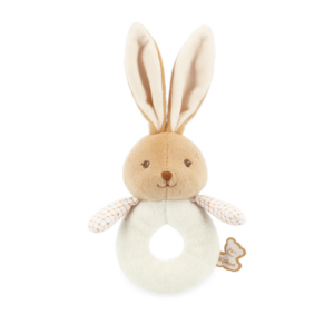 Kaloo - Rattle Soft Toy - Cream Rabbit