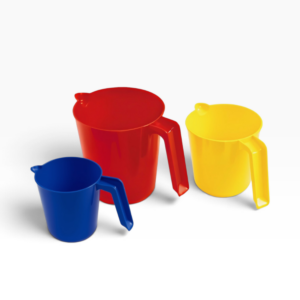 Greenbean - Measuring Jugs - Sensory Water Play & Capacity Set - 3pcs