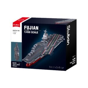 Sluban Building Set: Model Bricks - 1/450 Aircraft Carrier Shandong - 1312pcs