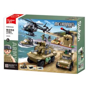 Sluban Building Set: Army - Joint Assault A - 744 Pieces