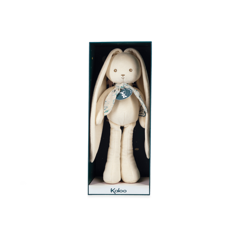 Kaloo - Soft Toy - Cream Rabbit Puppet - 25cm - Image 8