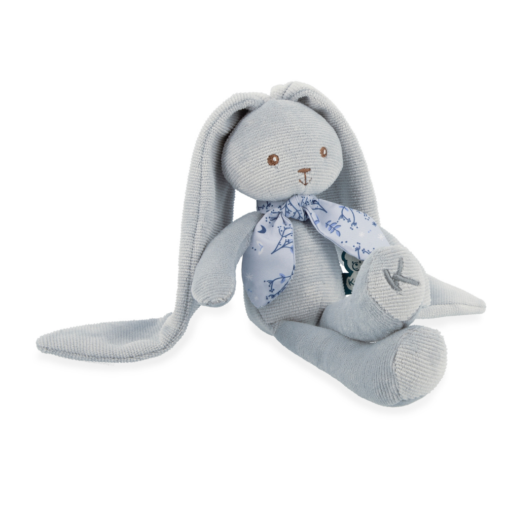 Kaloo - Soft Toy - Blue Rabbit Puppet - 25cm - Image 6