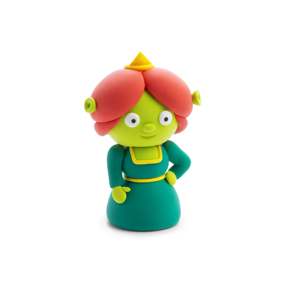 Hey Clay - Modelling Air-Dry Clay with Fun Interactive App - Fiona, Series Shrek, 5 cans - Image 2