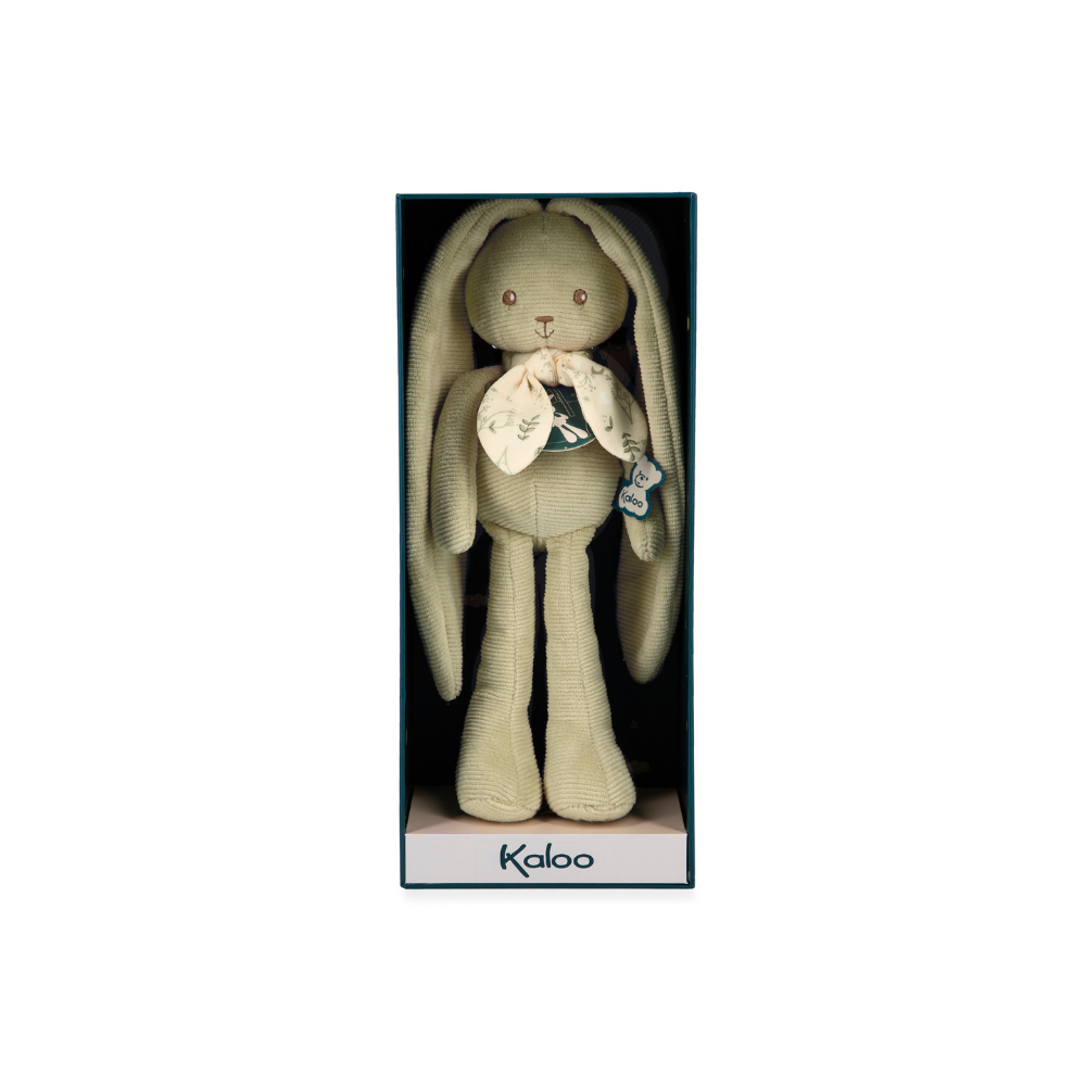 Kaloo - Soft Toy - Green Rabbit Puppet - 25cm - Image 6