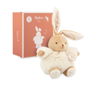 Kaloo - Musical Soft Toy - Cream Rabbit Patapouf - 17cm