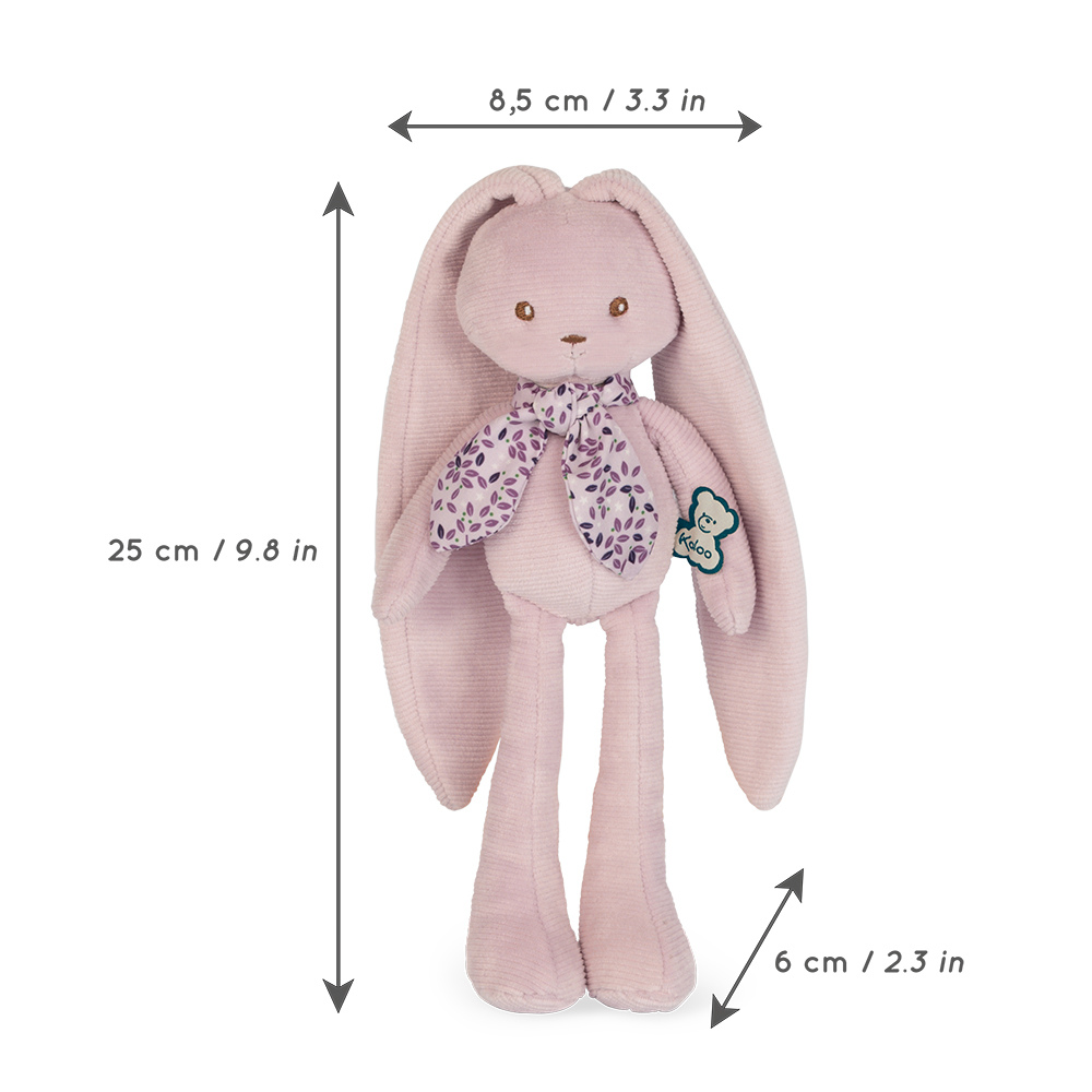 Kaloo - Soft Toy - Pink Rabbit Puppet - 25cm - Image 7
