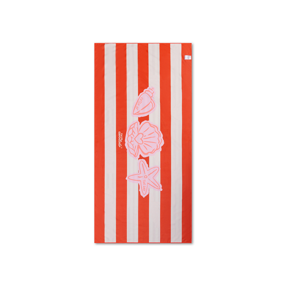 Swim Essentials - Microfiber Beach Towel - Lobster Bay - 135x65 cm