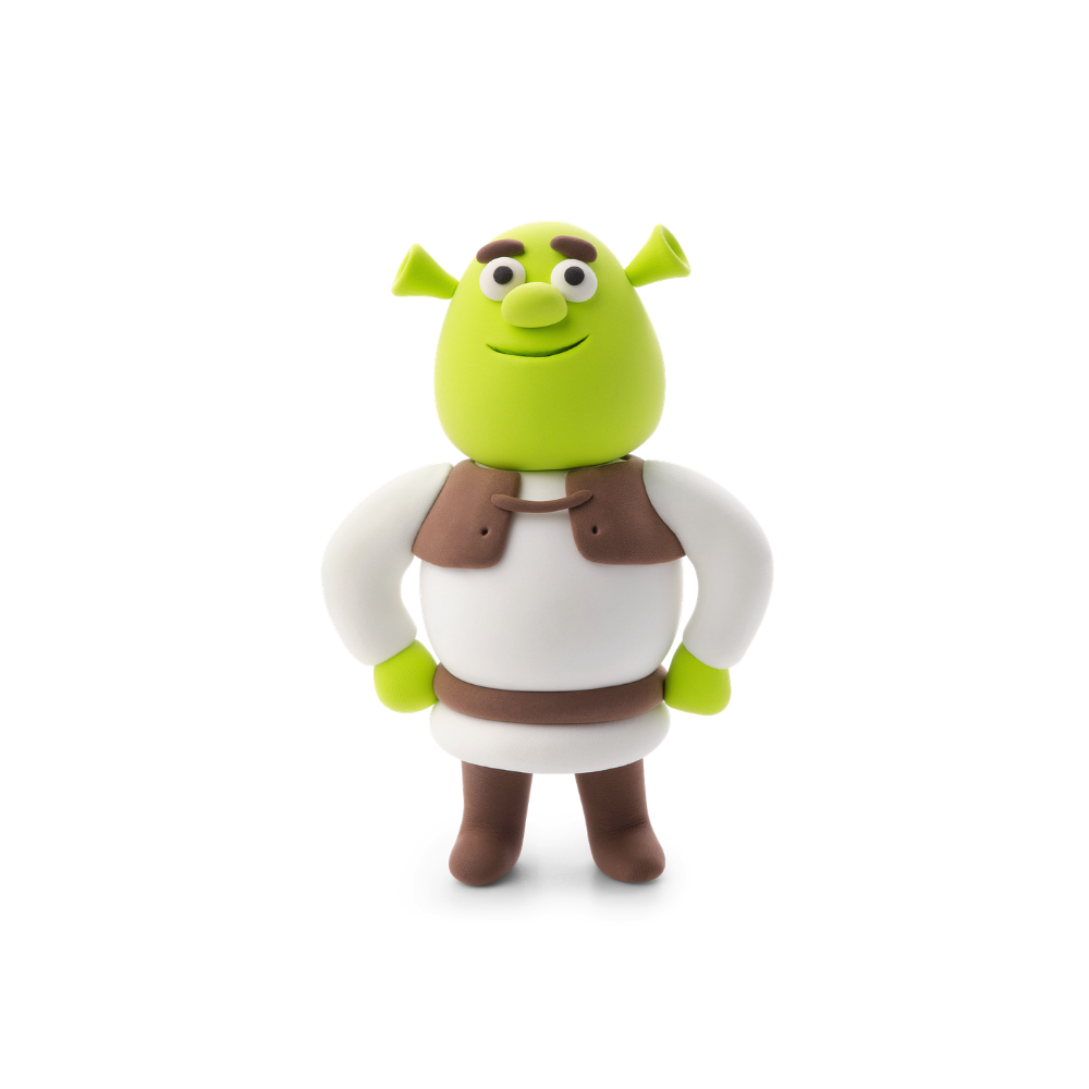 Hey Clay - Modelling Air-Dry Clay with Fun Interactive App - Shrek, Series Shrek, 5 cans - Image 2