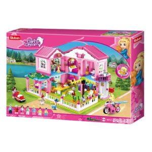 Sluban Building Set: Girls Dream - Villa - 896pcs
