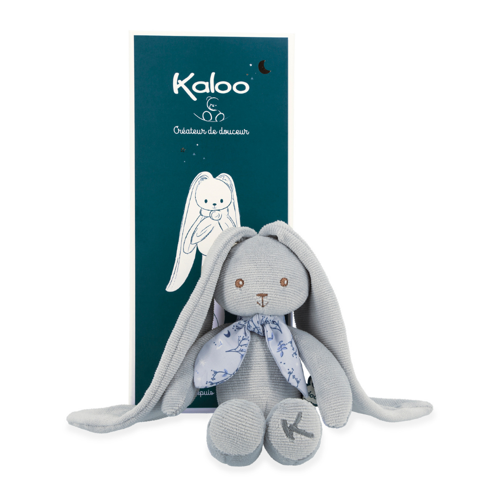 Kaloo - Soft Toy - Blue Rabbit Puppet - 25cm