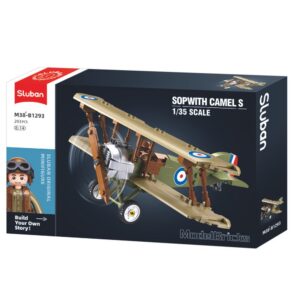 Sluban Building Set: Model Bricks - WW1 Sopwith Camel - 293 Pieces