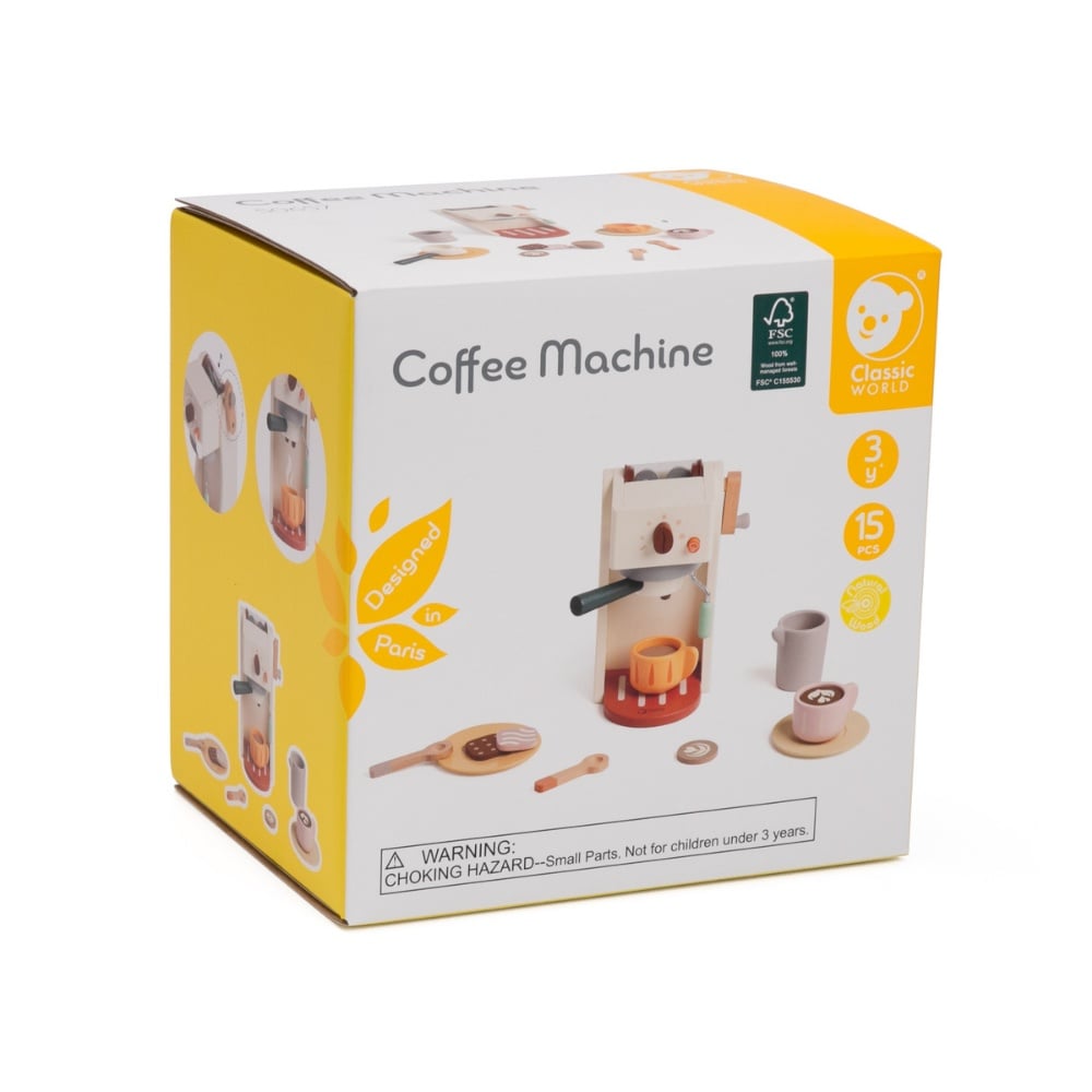 Classic World - Pretend & Play - Coffee Machine - Image 2