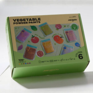 Jar Meló - Baby Safe Vegetable Powder Finger Paint - 6 Colours