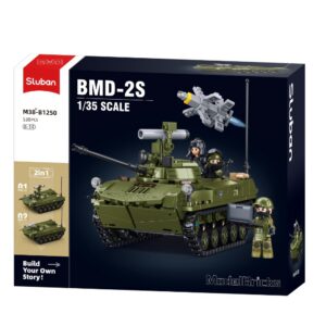 Sluban Building Set: Model Bricks - BMD-2S 2-in-1 Tank - 530 Pieces