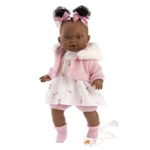 Llorens - Baby Girl Doll with Crying Mechanism, Clothing & Accessories: Diara - 38cm
