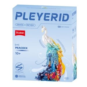 Sluban Building Set: Pleyerid - Peacock with LED Lighting - 901pcs