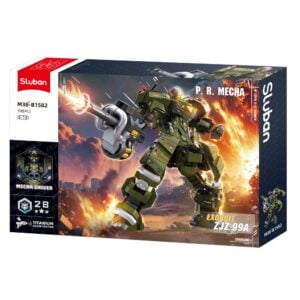 Sluban Building Set: Mecha - Exosuit ZTZ-99A Battle Tank Mech - 598pcs