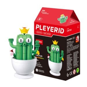 Sluban Building Set: Pleyerid - Potted Plants - Cactus - 97pcs
