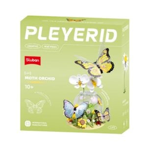 Sluban Building Set: Pleyerid - Butterfly and Flower - 323pcs