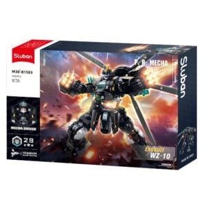 Sluban Building Set: Mecha - Exosuit WZ-10 Attack Helicopter Mech - 545pcs