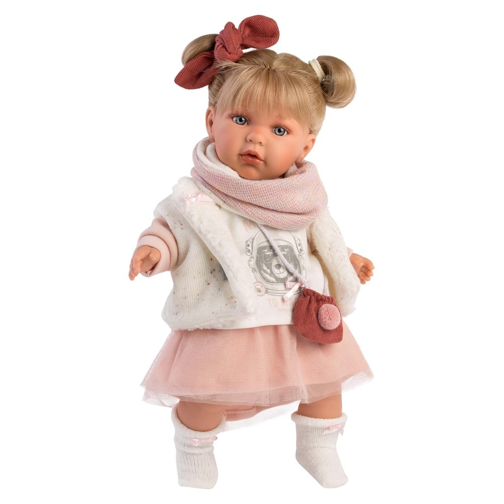 Llorens - Baby Girl Doll with Clothing & Accessories: Julia - 42cm (Mechanism Optional)